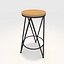 Bar Stool 3 3D