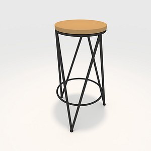 Bar Stool 3 3D