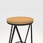 Bar Stool 3 3D