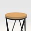 Bar Stool 3 3D