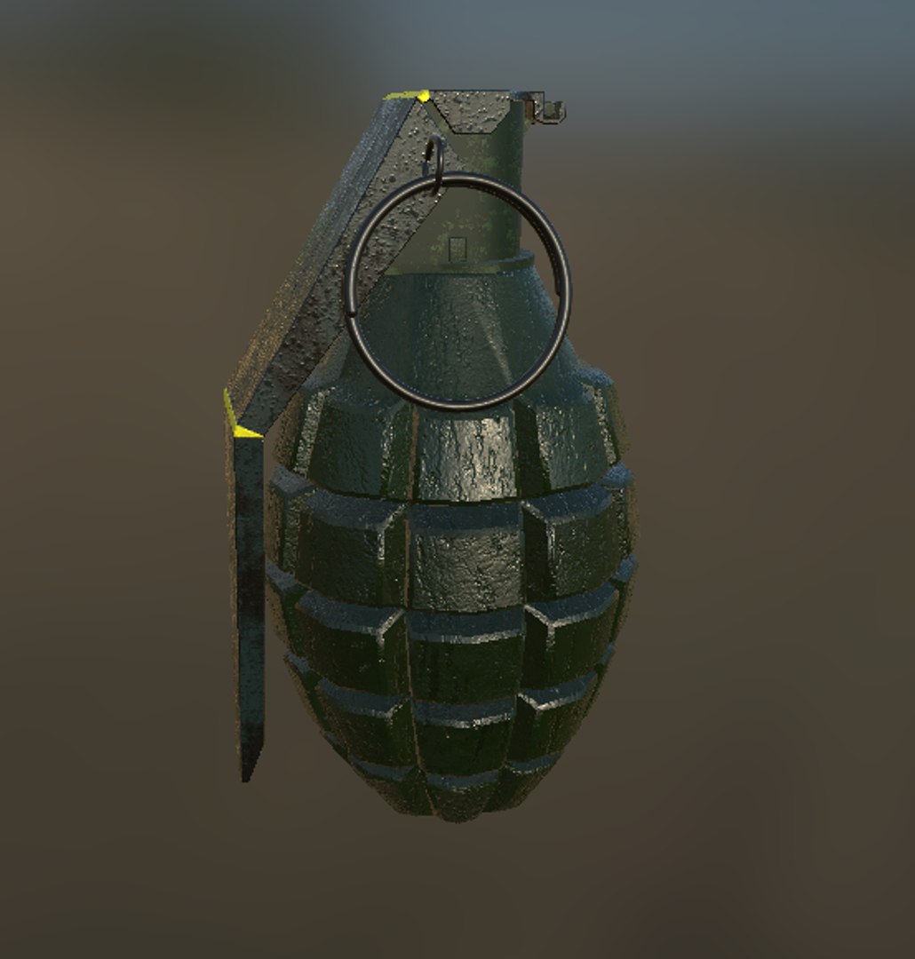 3d Model Grenade