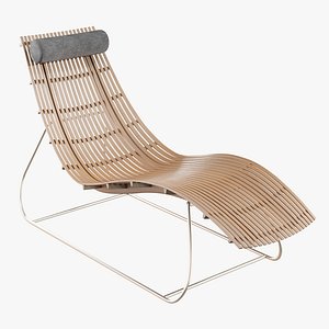 Sun Lounger 3D model