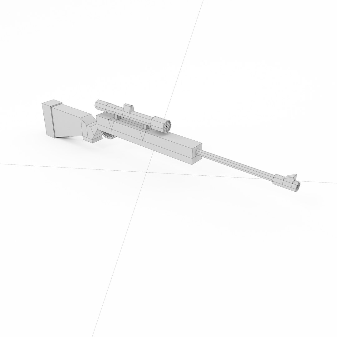 3D STEYR SSG69 Sniper Rifle Gun Model - TurboSquid 1991684
