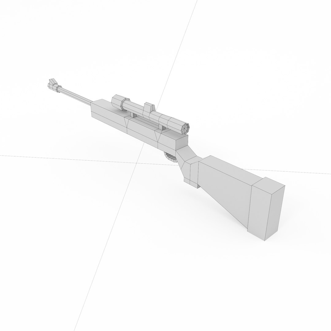 3D STEYR SSG69 Sniper Rifle Gun Model - TurboSquid 1991684