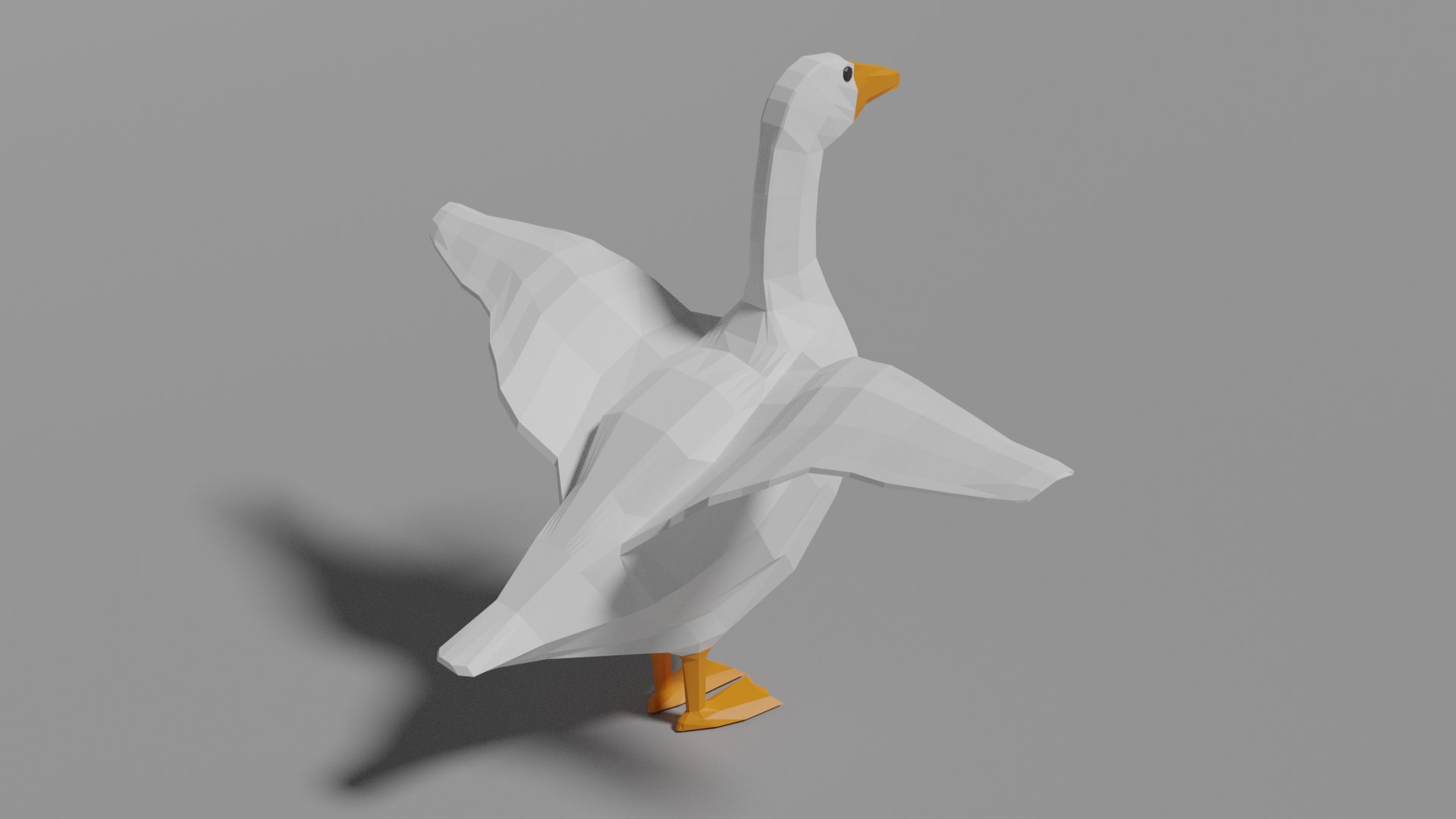 3D Cartoon Goose https://p.turbosquid.com/ts-thumb/aK/ciMBgf/3q/goose2/png/1626285958/1920x1080/fit_q87/4d6a66569440437068adc6dd338494f2977b2da9/goose2.jpg