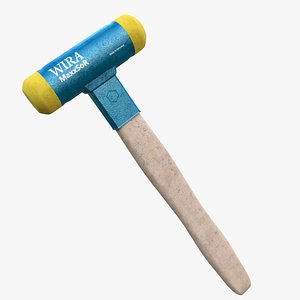 rubber hammer 3D model
