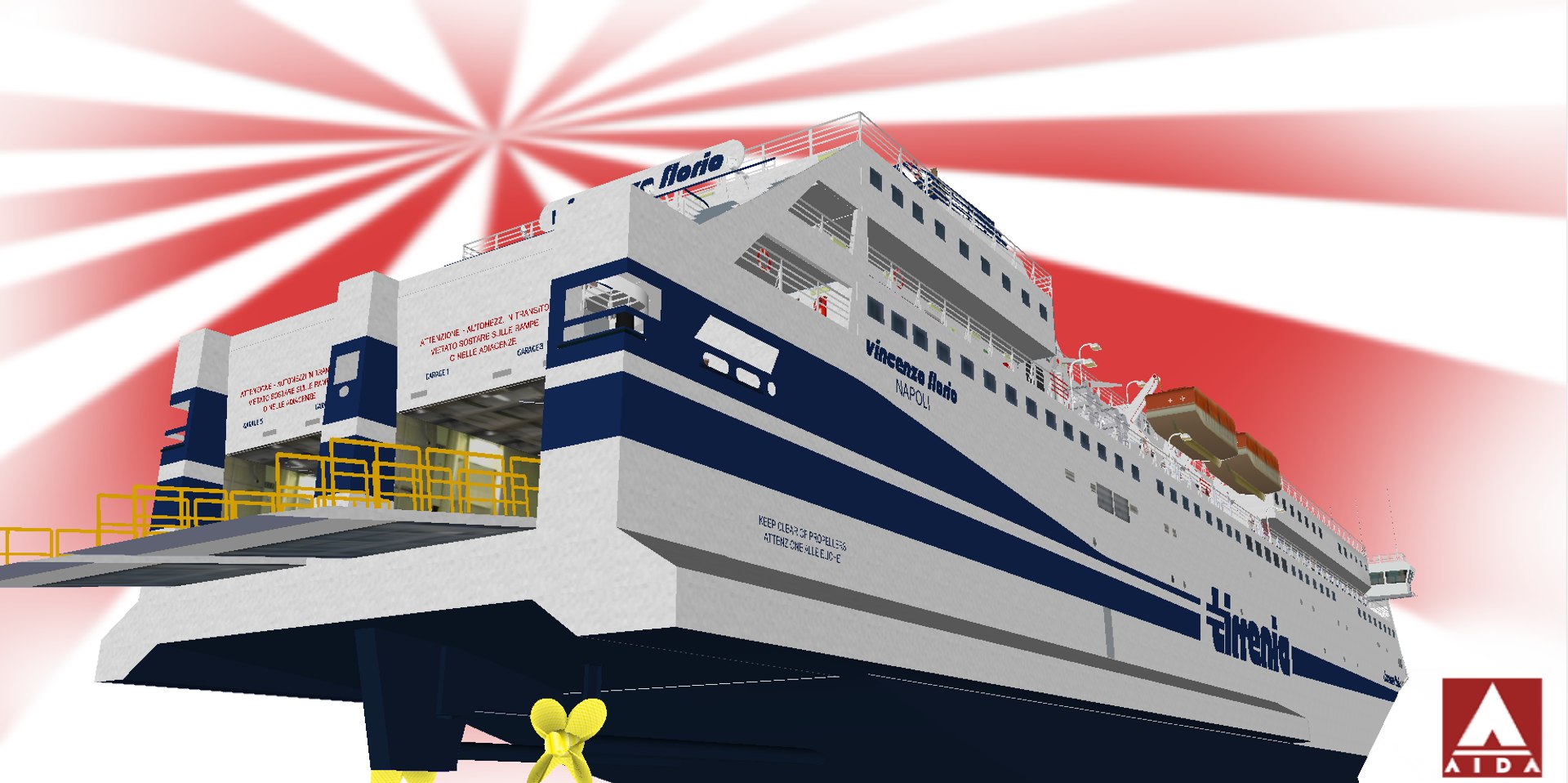 3D Tirrenia Vincenzo Florio TurboSquid 1208886