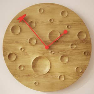 Around the Moon in 60 Minutes - The Wall clock