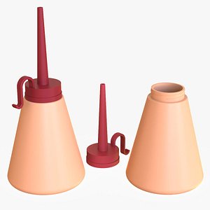 Oil Bottle 3D model