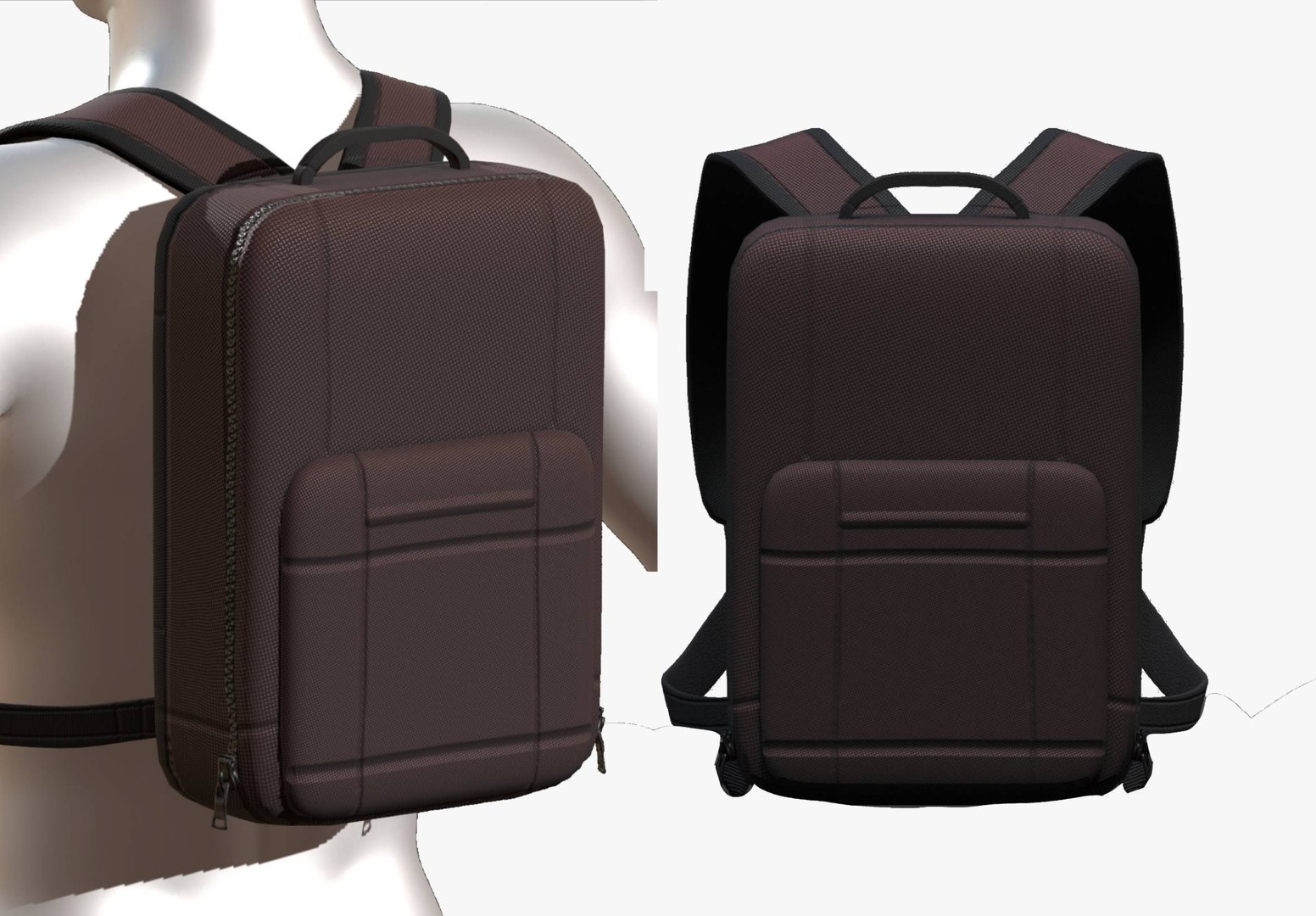 Backpack generic campin 3D model - TurboSquid 1598346