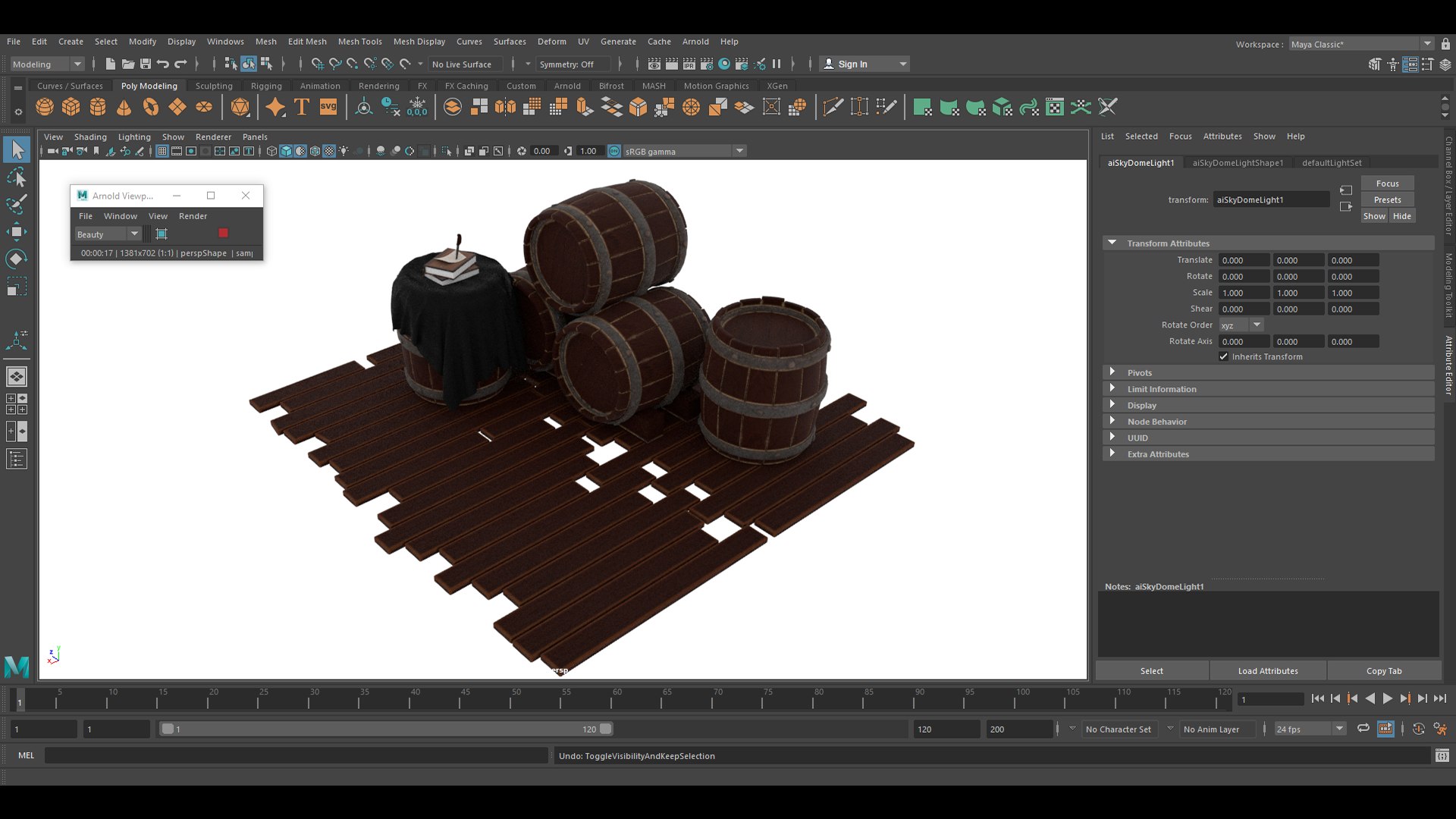 3D Model Wooden Barrel - Wood Ground Game Assets - Wine Barrel ...