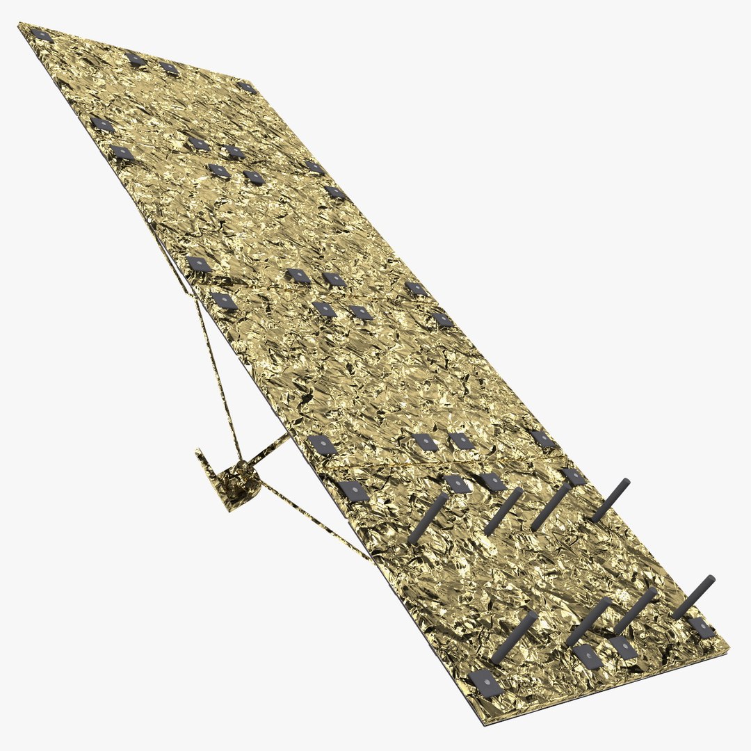 PALSAR Radar for ALOS Satellite 3D model preview