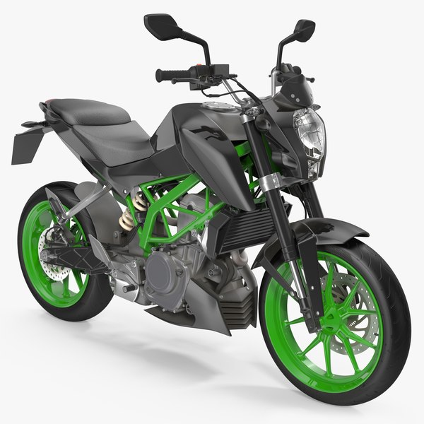 3d model generic sport motorcycle