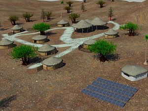 max african village