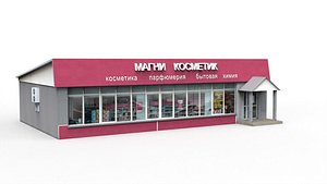 3D Supermarket model