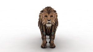 King lion 3D model