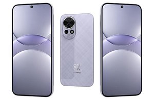 Huawei Nova 13 Feather Sand Purple Low Poly model