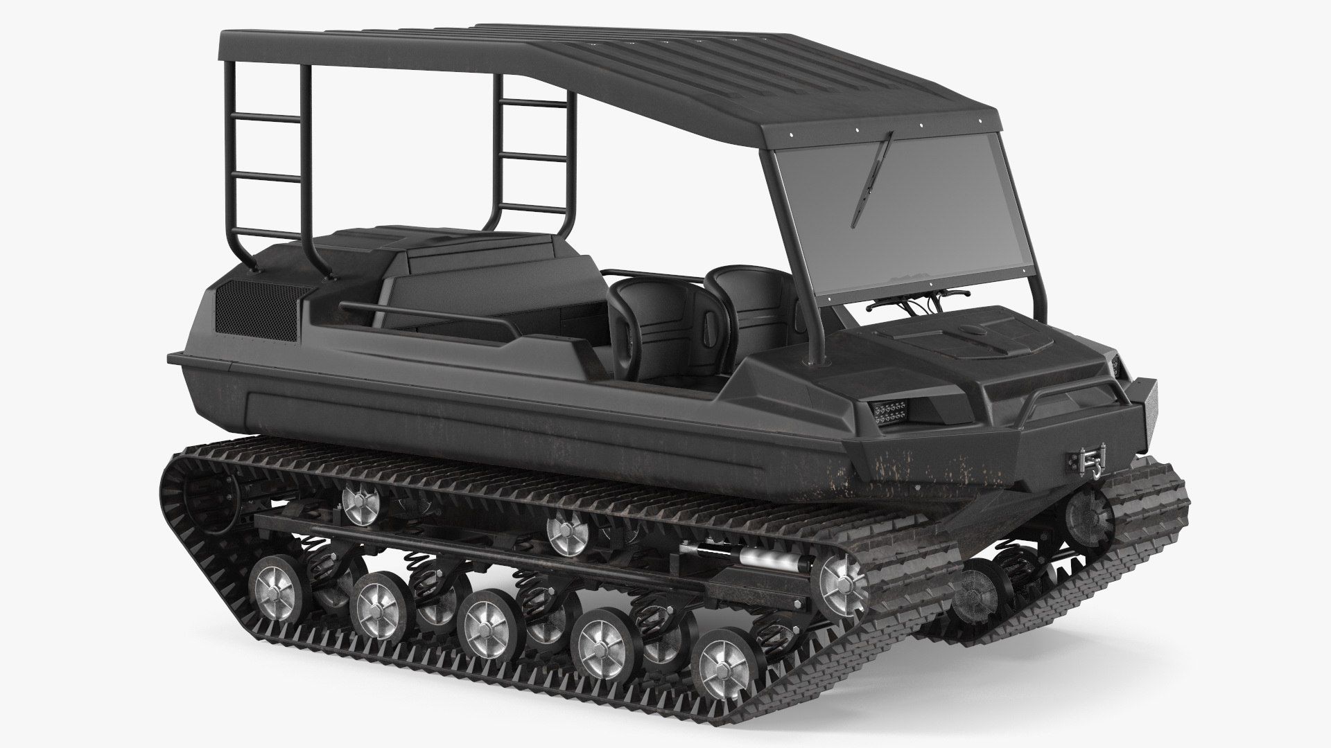 All Terrain Vehicle Dirty 3D model preview