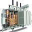 Power Distribution Transformer Low Diagram 3D Model 46 model