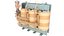 Power Distribution Transformer Low Diagram 3D Model 46 model