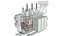 Power Distribution Transformer Low Diagram 3D Model 46 model