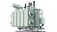 Power Distribution Transformer Low Diagram 3D Model 46 model