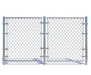 Chain link fence