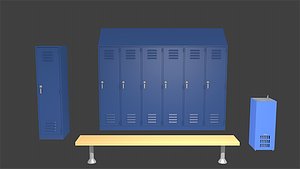 bench locker model
