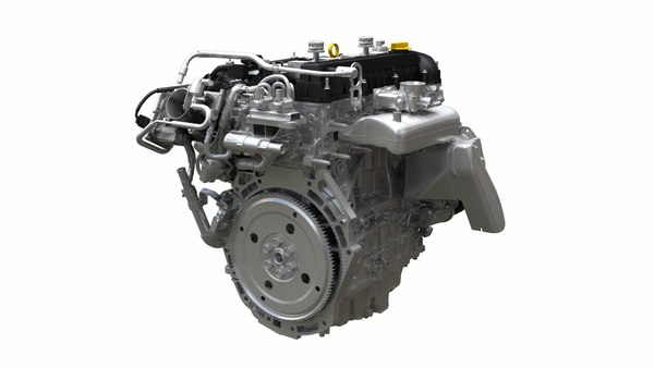 turbo engine 3d model