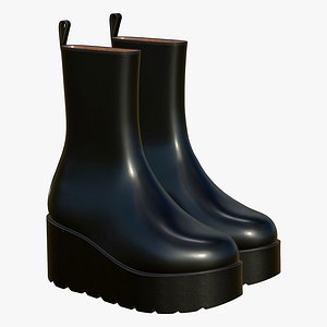 Leather Boots Womens