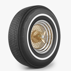 Wire Wheel & Tire Firestone