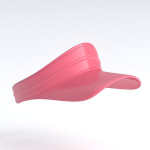 3D model Visor Cap Pink
