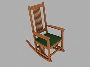 rocking chair 3d model