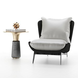 armchair chair 3D model