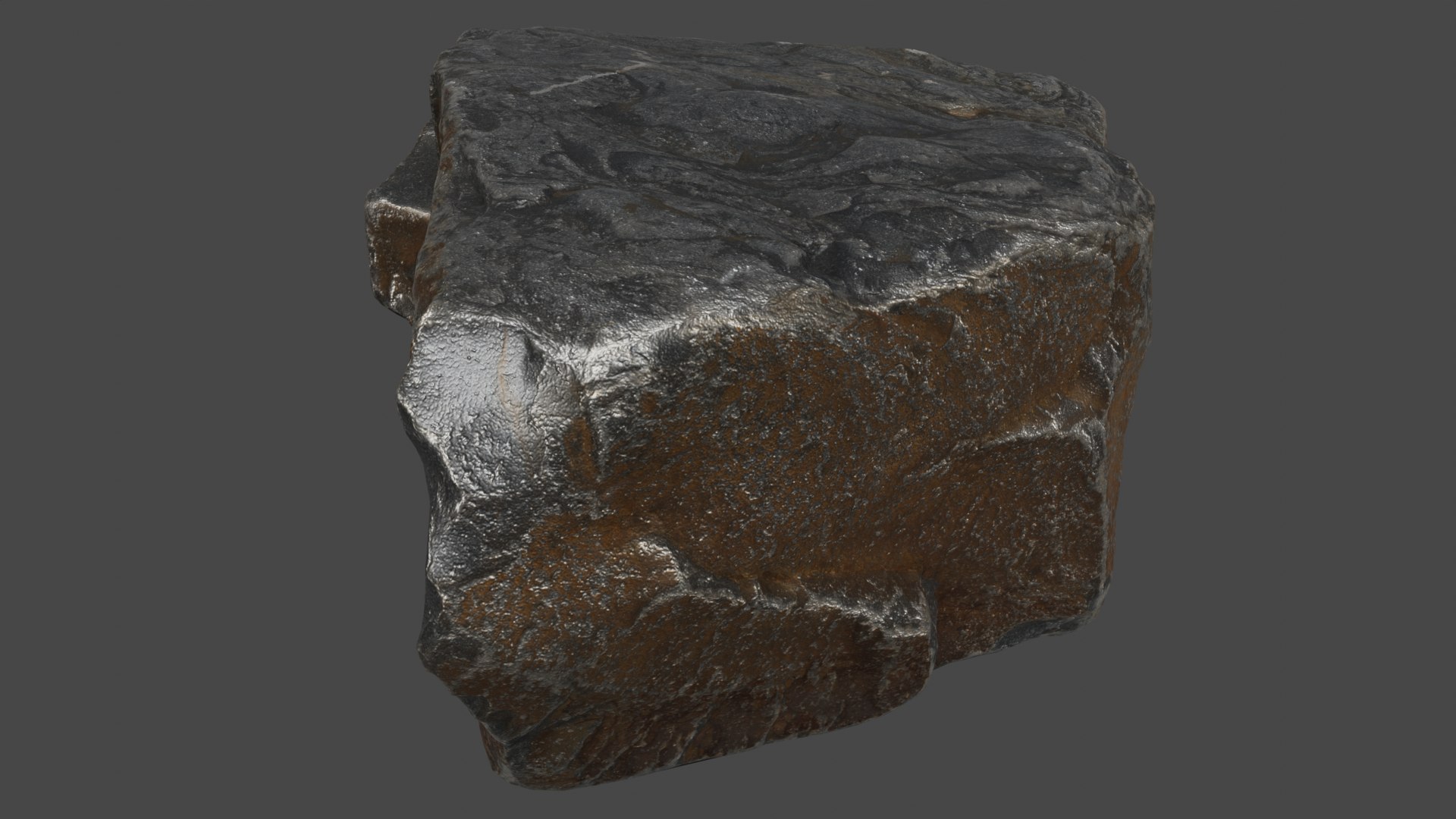 3D Rock - 3D PBR Low Poly - TurboSquid 1958904