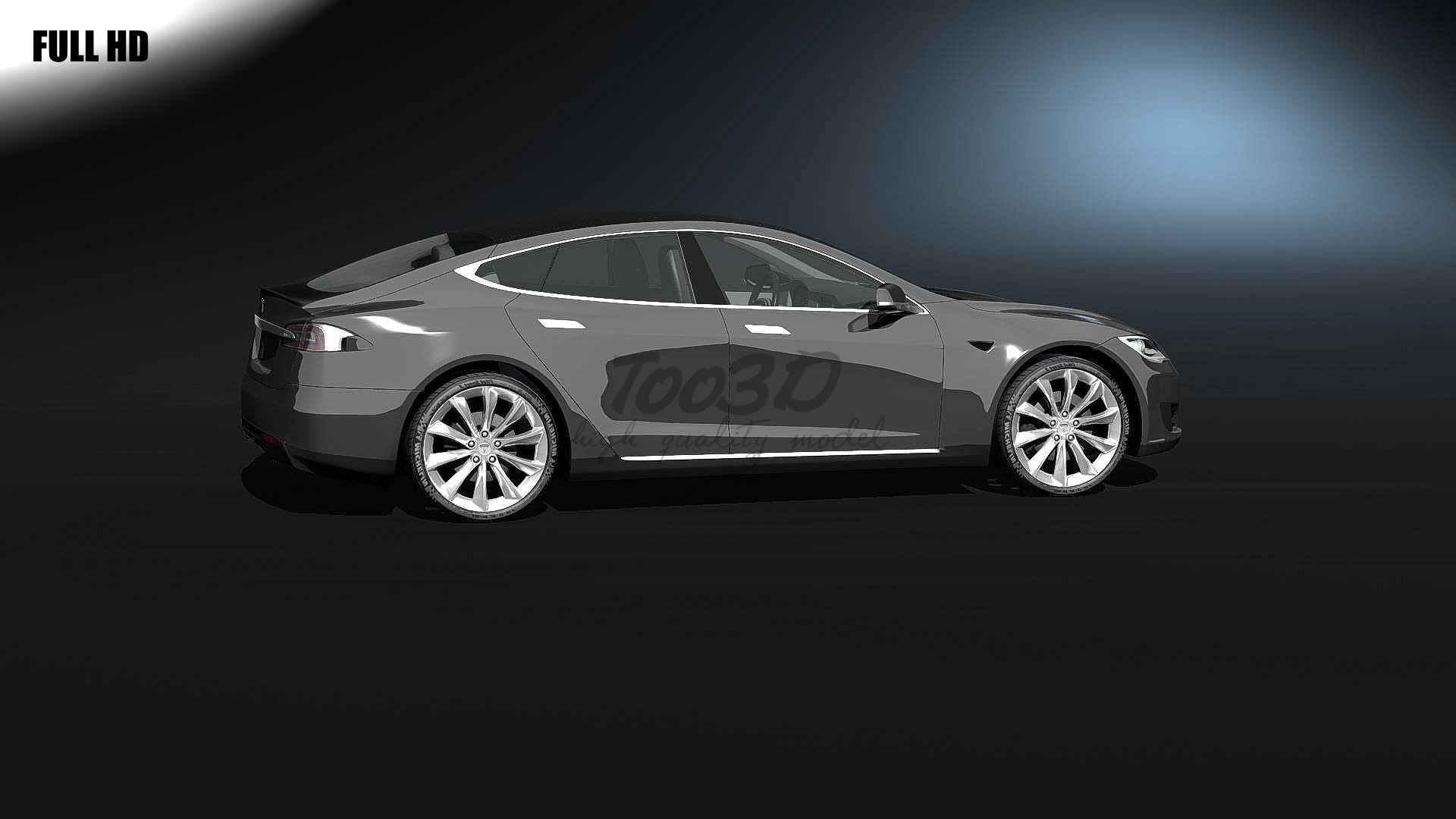 Tesla S 3d
