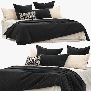 Adairs Chunky Waffle Shadow Quilt Cover Set 3D