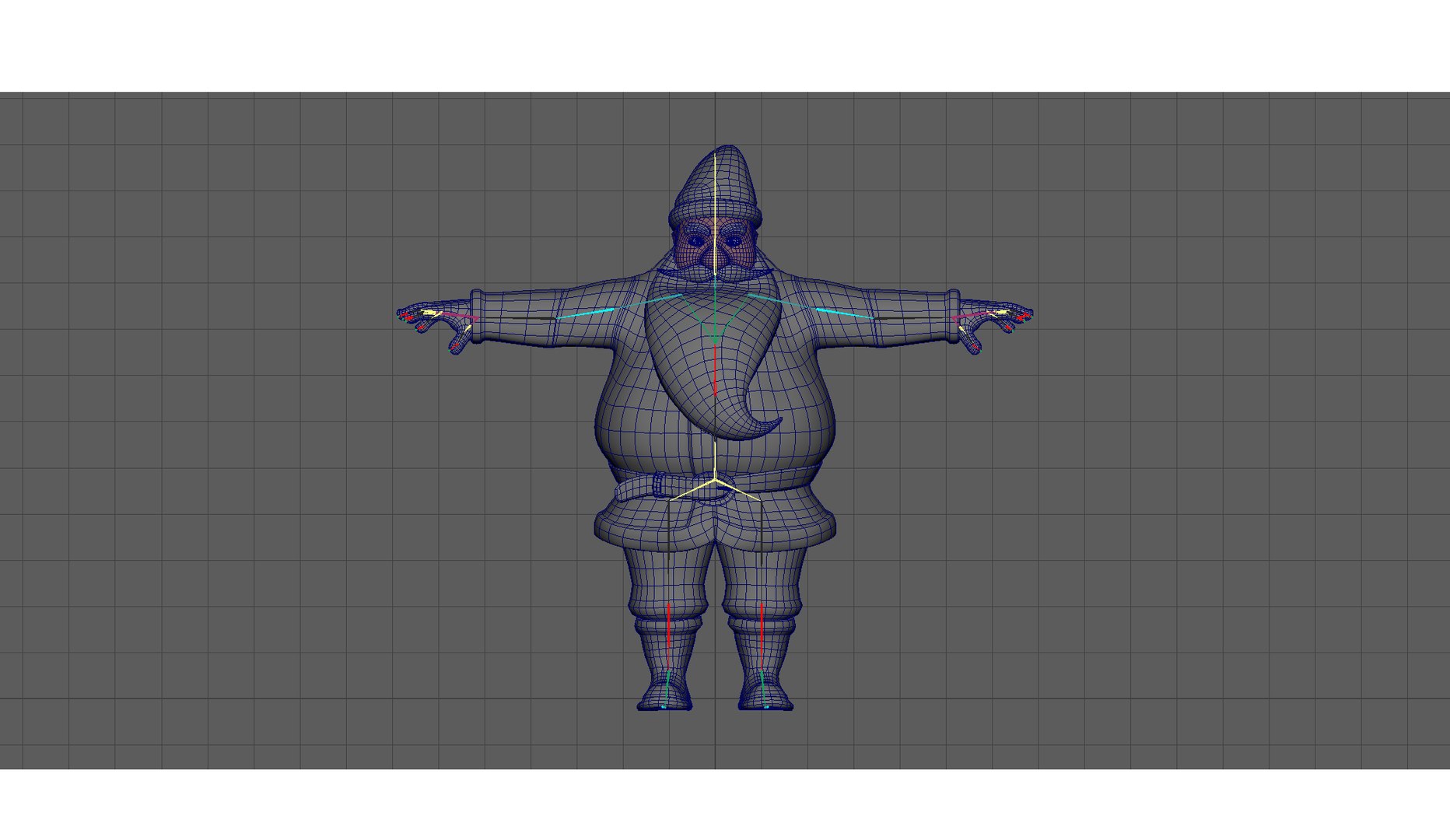 Santa Rigged 3D Model - TurboSquid 2352580