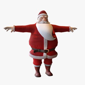 Santa Rigged 3D model