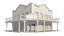Detailed Western Buildings Collection 02