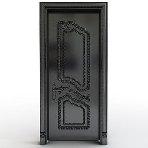 3ds max door carved