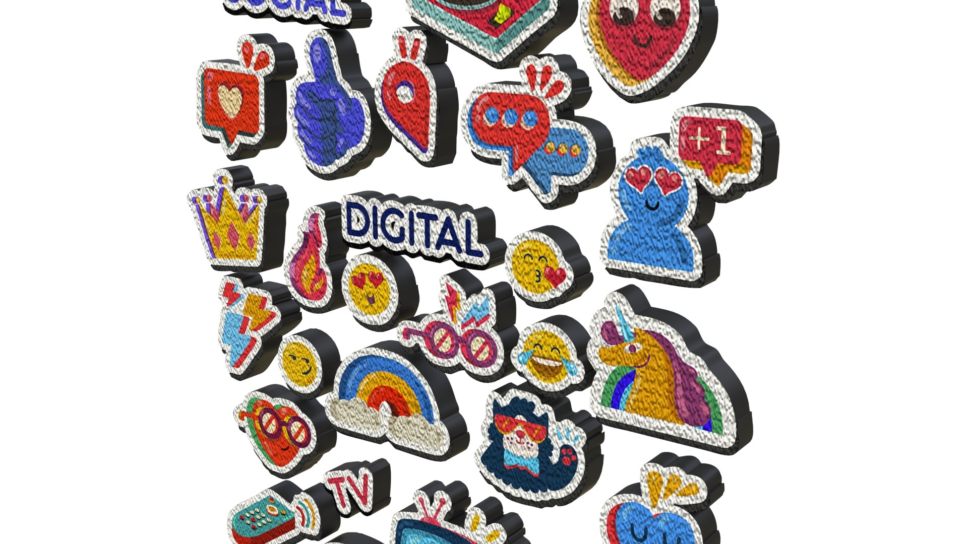 Sticker162023204223 3D model - TurboSquid 2060799