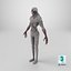 3D Alien Creature model