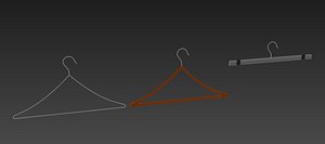Pack 3 Hangers