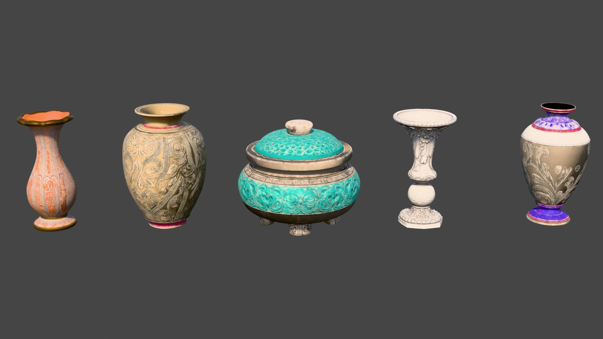 Ancient Low-Poly Ceramic Vases Asset Pack model https://p.turbosquid.com/ts-thumb/aM/5bWguc/XY/artifact_p_06/jpg/1783585464/1920x1080/fit_q87/3c438e2d832716290c492b467d91356a12a06b1f/artifact_p_06.jpg