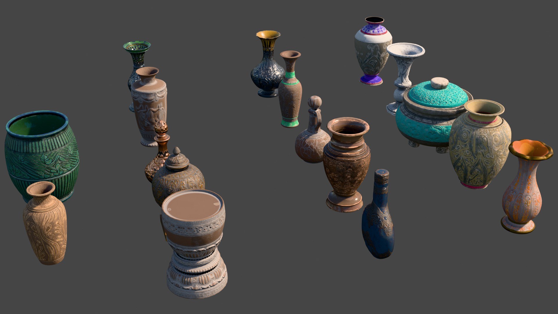 Ancient Low-Poly Ceramic Vases Asset Pack model https://p.turbosquid.com/ts-thumb/aM/5bWguc/b6/artifact_p_05/jpg/1783585436/1920x1080/fit_q87/ac8ecb8479db266644d14fdb44b39bc569cbf550/artifact_p_05.jpg