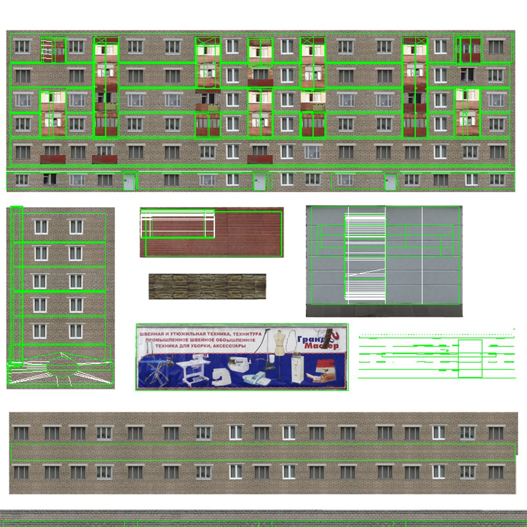 Building Games 3d Model