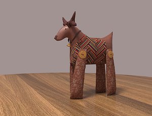 3D deer toy model