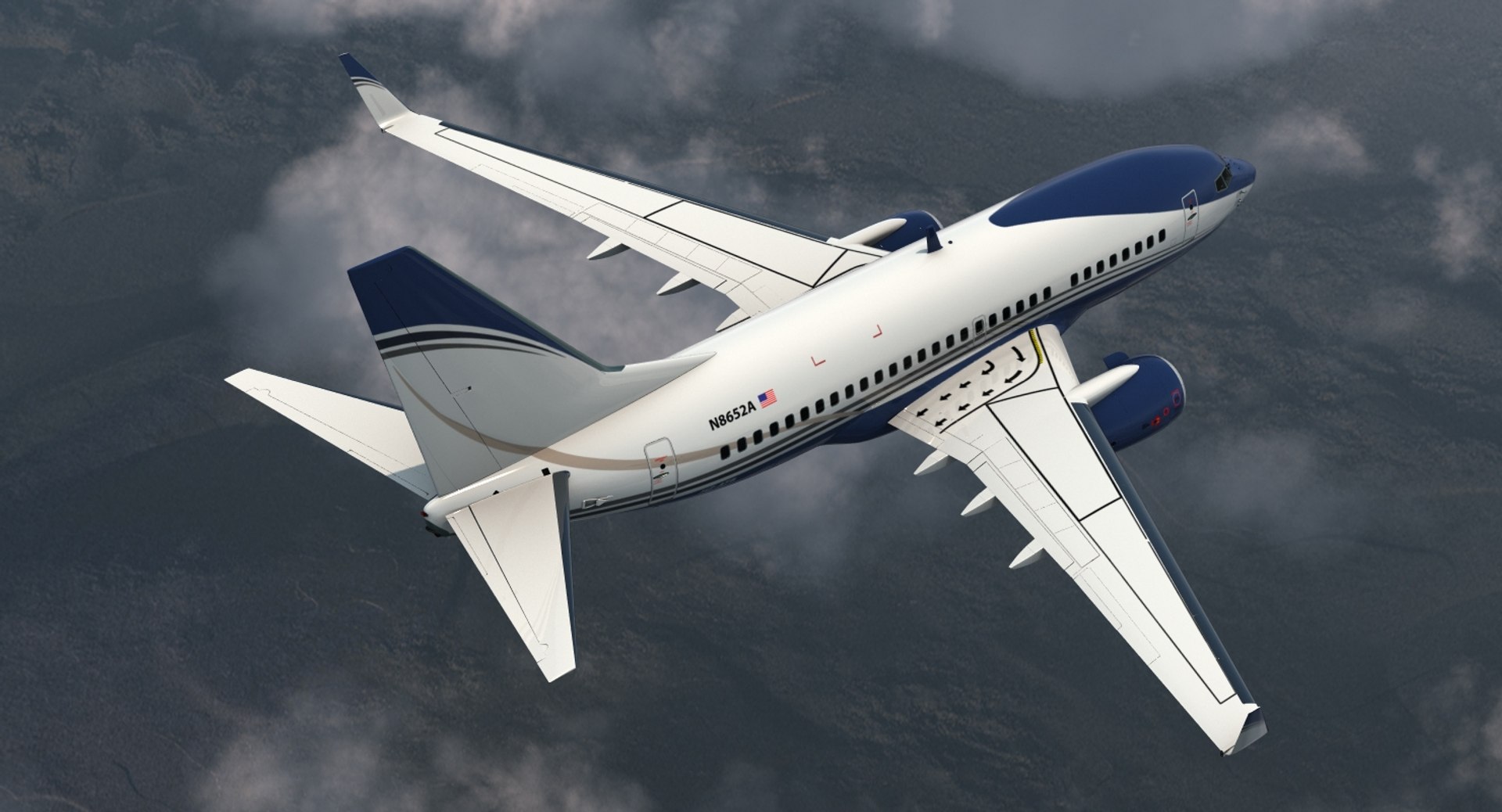 3D boeing interior generic 737-600 - TurboSquid 1171943