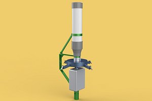 ROTARY CENTRIFUGAL FISH FEEDER SPREADER model